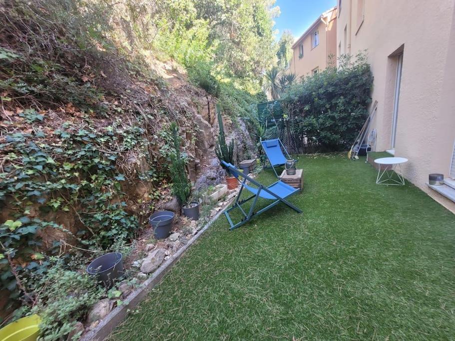 Ferienwohnung Le Cocooning - Saint Raphael - Wi-Fi - Piscine Exterior foto